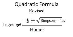 The Simpson are no longer funny, because math.